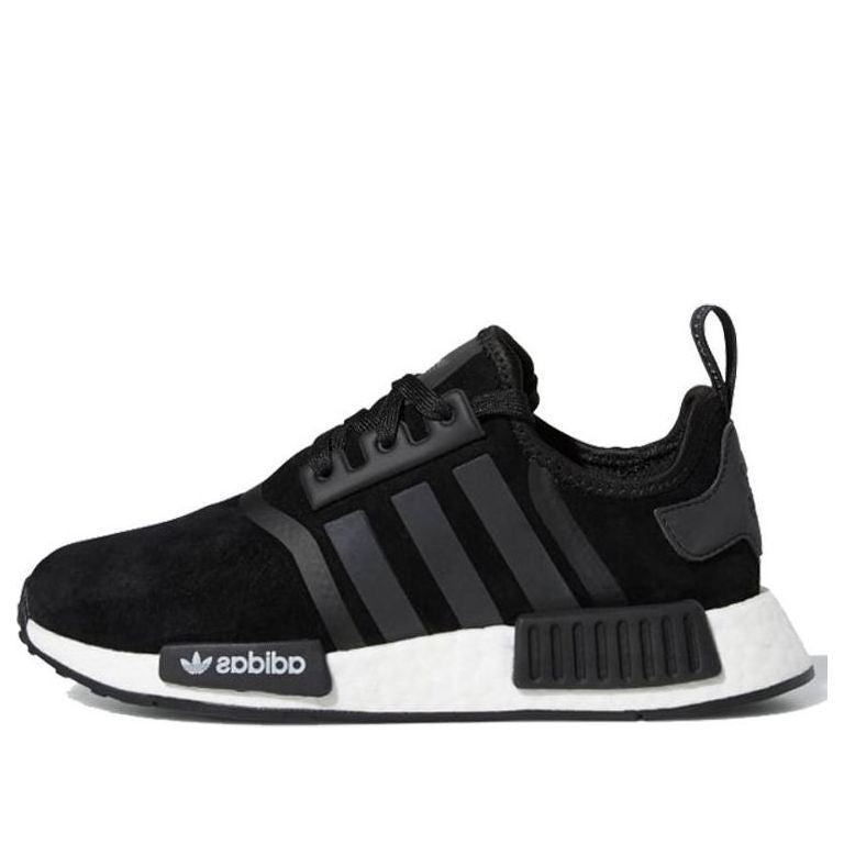 (GS) adidas NMD_R1 J 'Black Shiny Blue' F97579