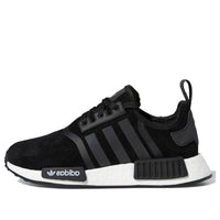 (GS) adidas NMD_R1 J 'Black Shiny Blue' F97579