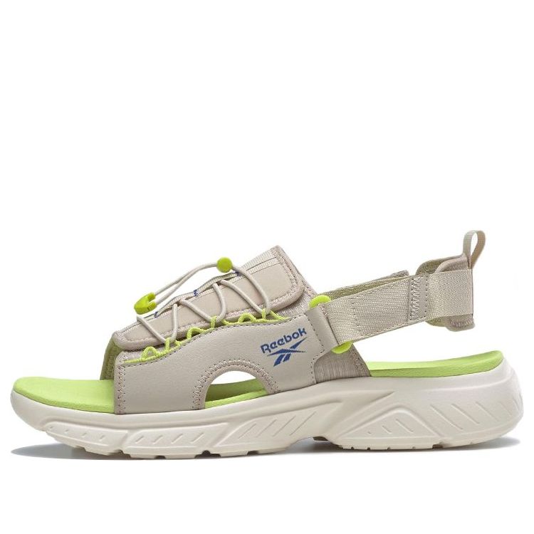 Reebok Hyperium Slides Athleisure Casual Sports Sandals Unisex Brown Green GV7081