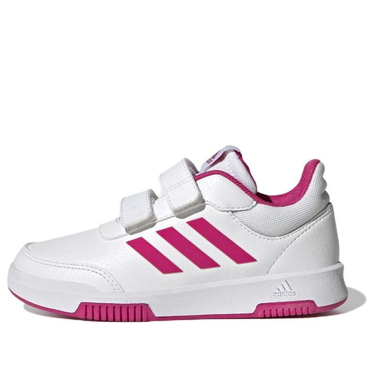 (GS) adidas Tensaur Hook and Loop 'White Team Real Magenta' GW6451