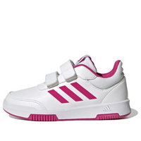 (GS) adidas Tensaur Hook and Loop 'White Team Real Magenta' GW6451