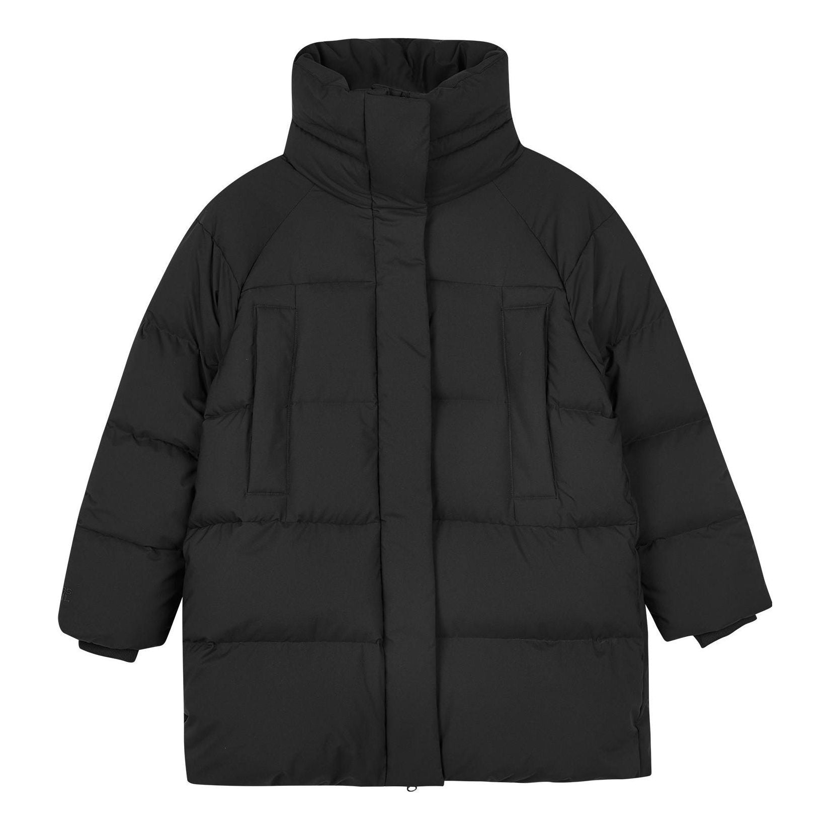 (WMNS) Skechers Fashion Down Jacket 'Black' L423W009-0018