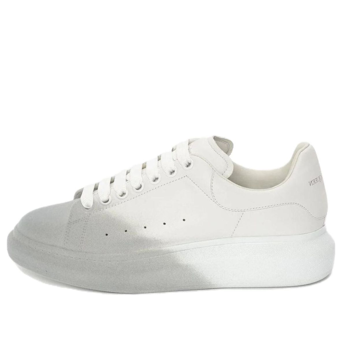 Alexander McQueen Oversized Two-Tone 'White Grey' 575415WHWM29708
