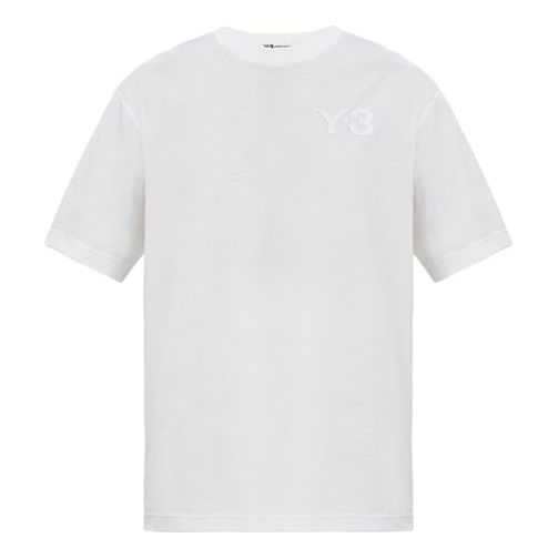 Men's Y-3 Casual Short Sleeve White DY7138