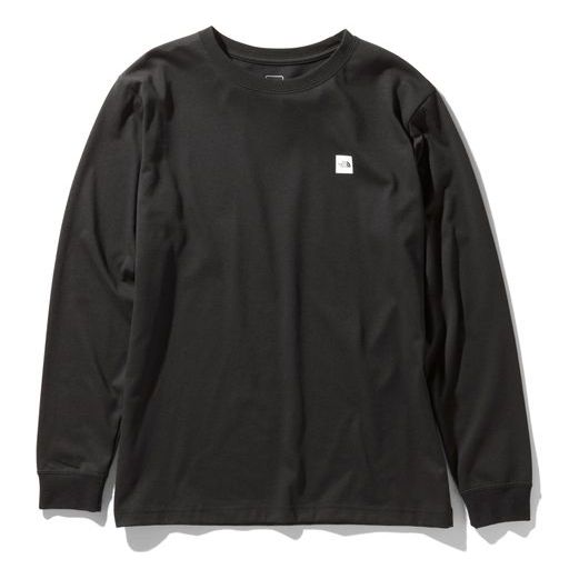 THE NORTH FACE L/S Small Box Logo Tee Unisex Black NT32041-K