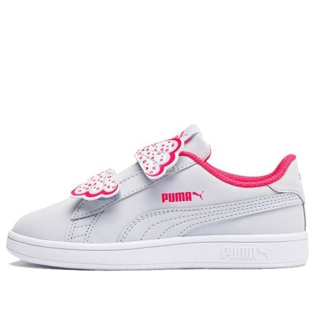 (PS) PUMA Smash V2 Butterfly Casual Shoes Gray 370098-04