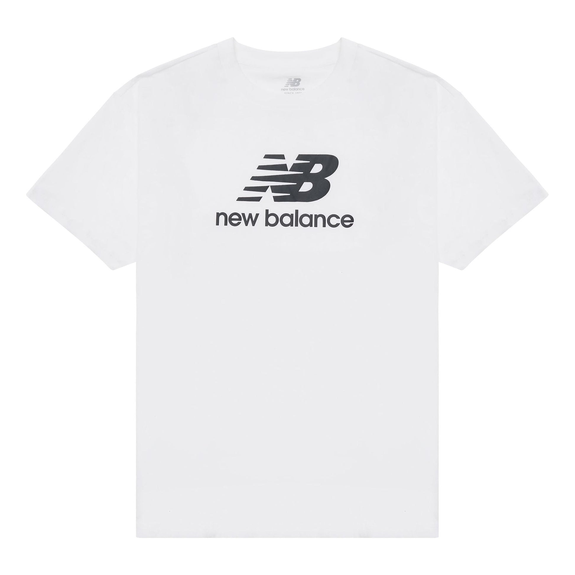 New Balance Essential Big Logo T-shirt Asia Sizing 'White' AMT31541-WT