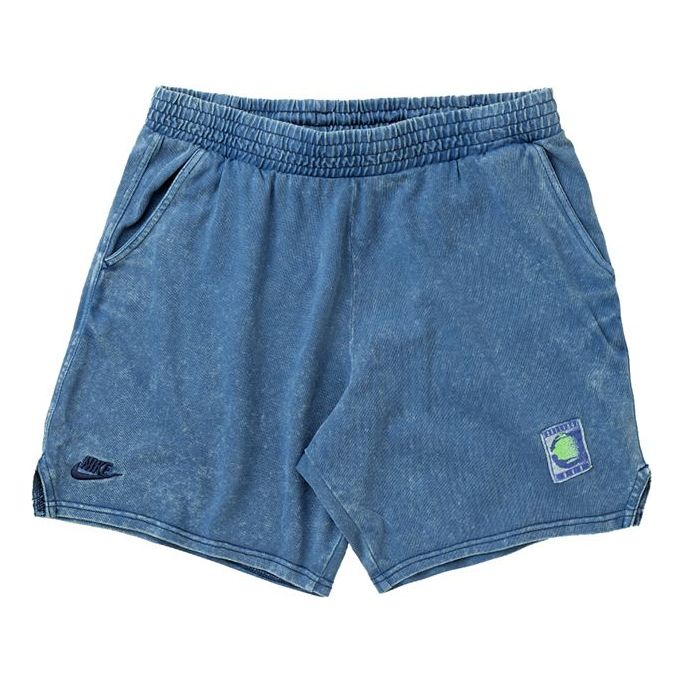 Nike Knit Wash Shorts Knitted Shorts Men's Blue CV4355-442