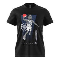 adidas Geek Up Tee Donovan Mitchell Pattern Black FM4761