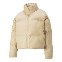 (WMNS) PUMA Classics Oversized Puffer Jacket 'Light Sand' 535574-67