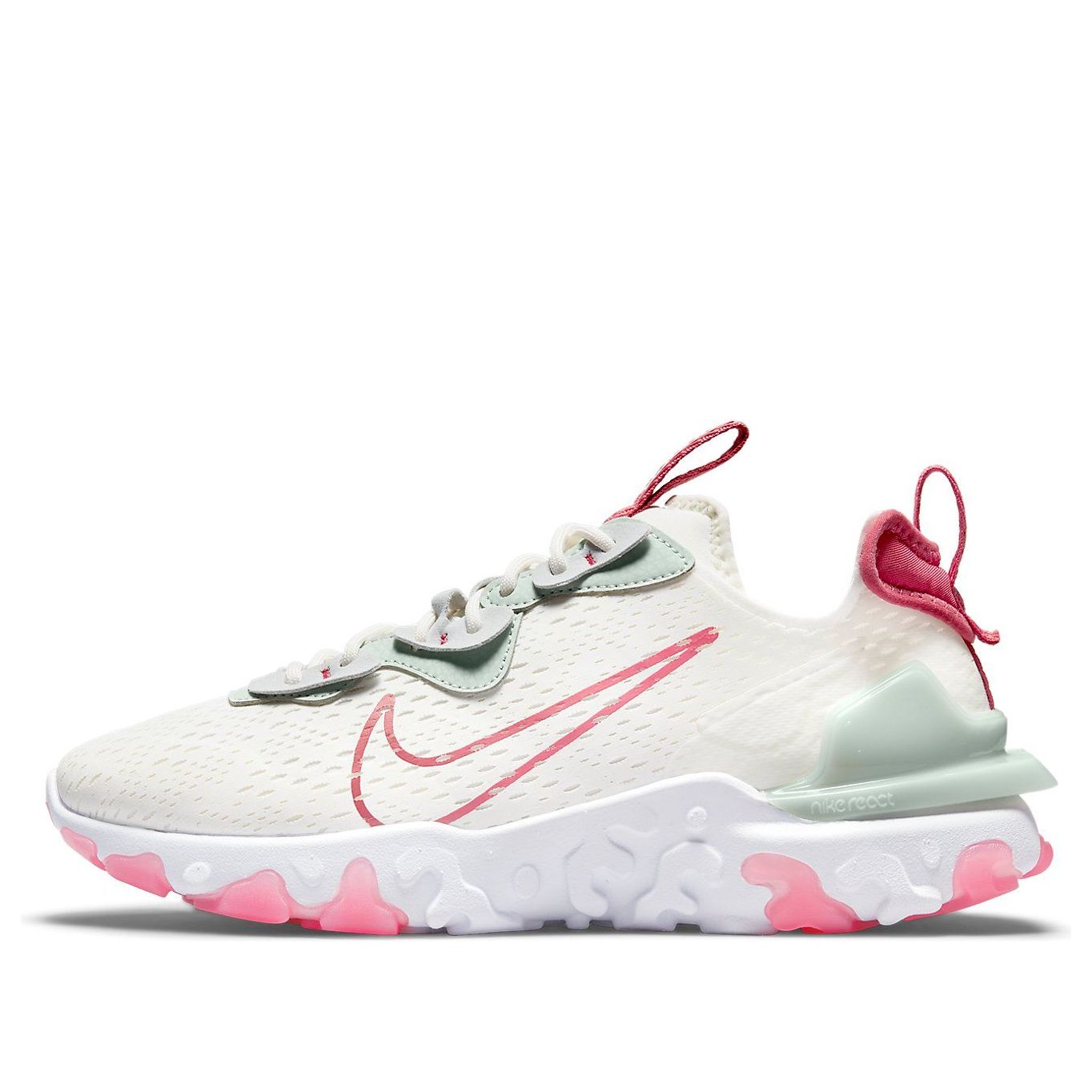 (WMNS) Nike React Vision Low 'Pink White' CI7523-105