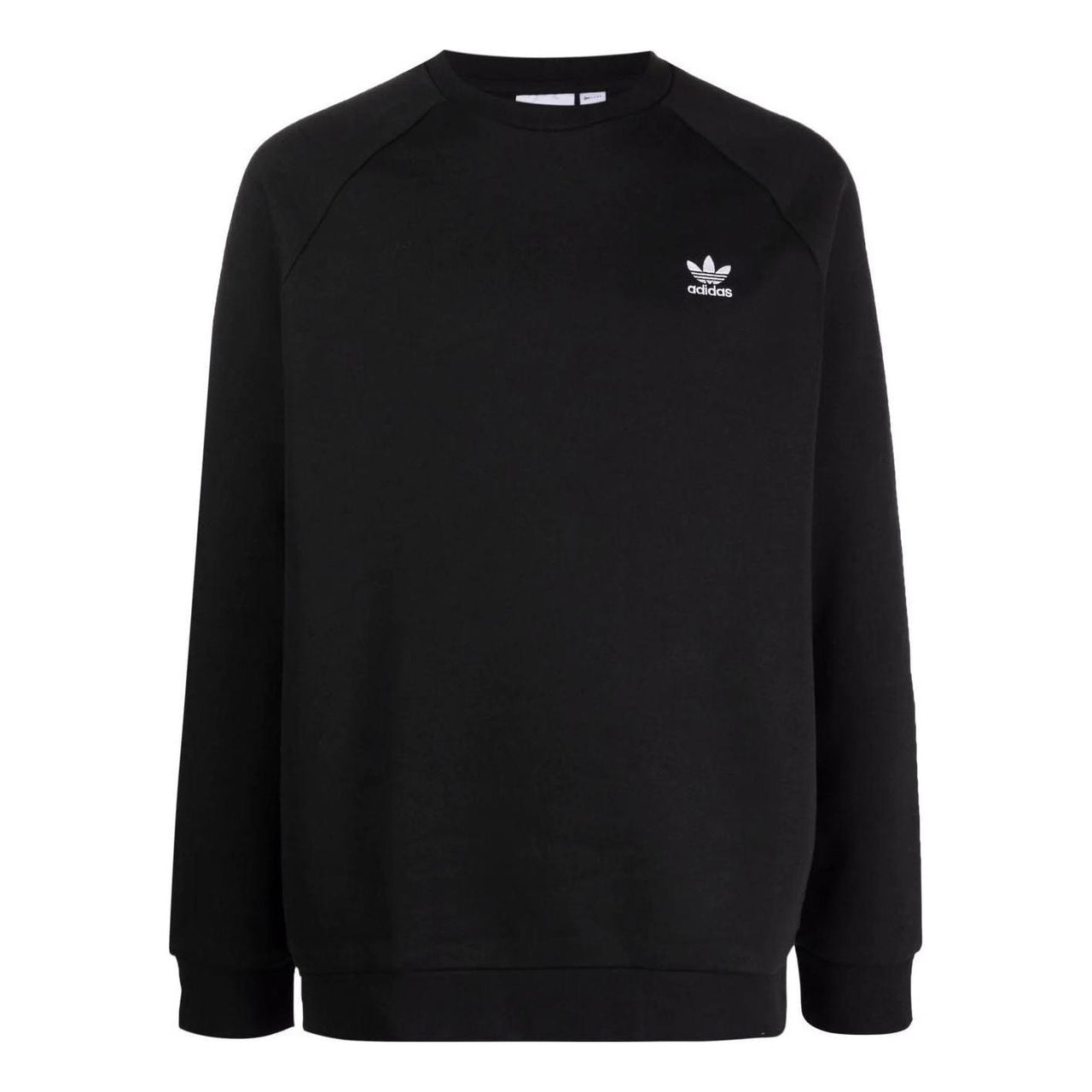 adidas originals Adicolor Essentials Trefoil Crewneck Sweatshirt 'Black' H34645