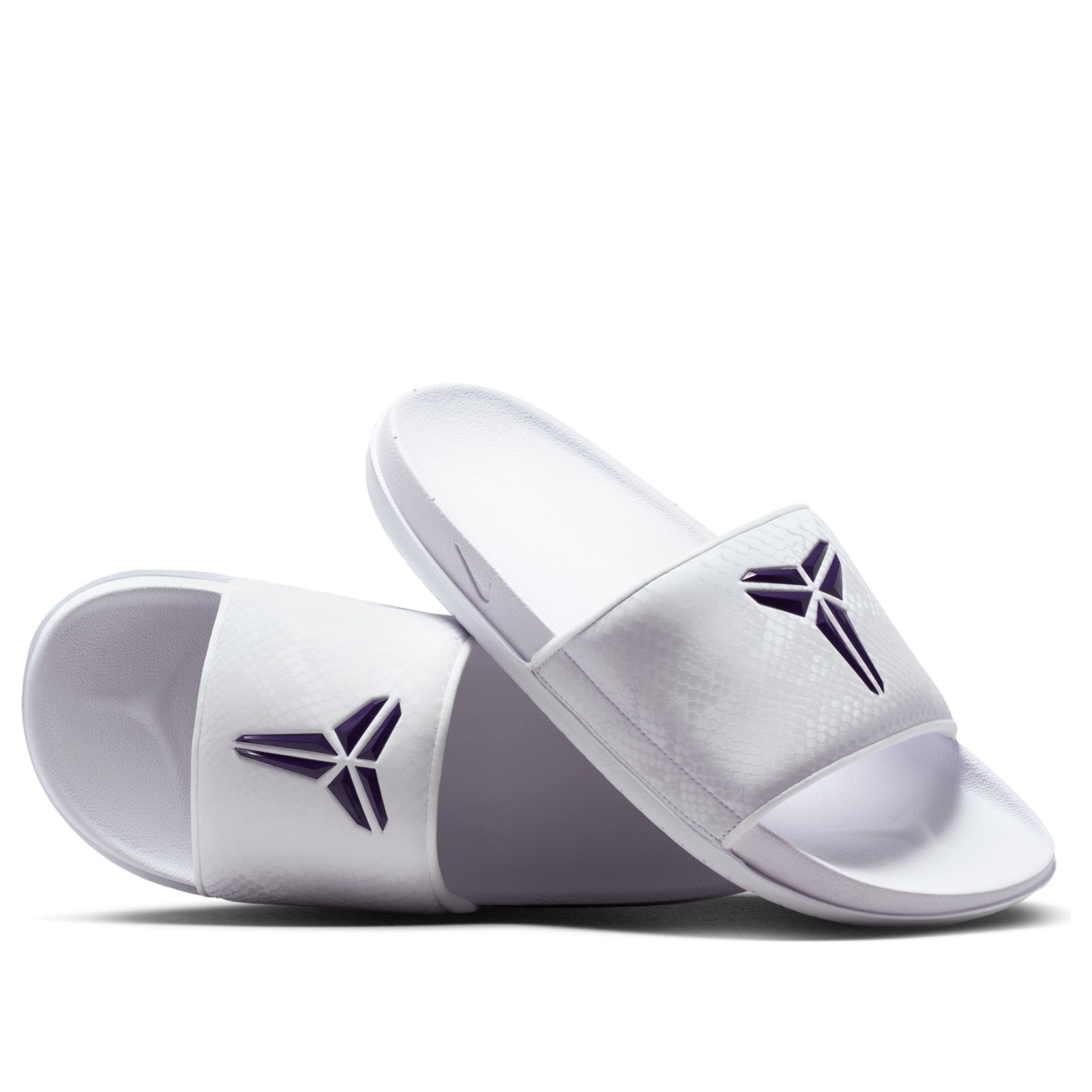 Nike Kobe Kawa Slides 'White Court Purple' IF2870-101