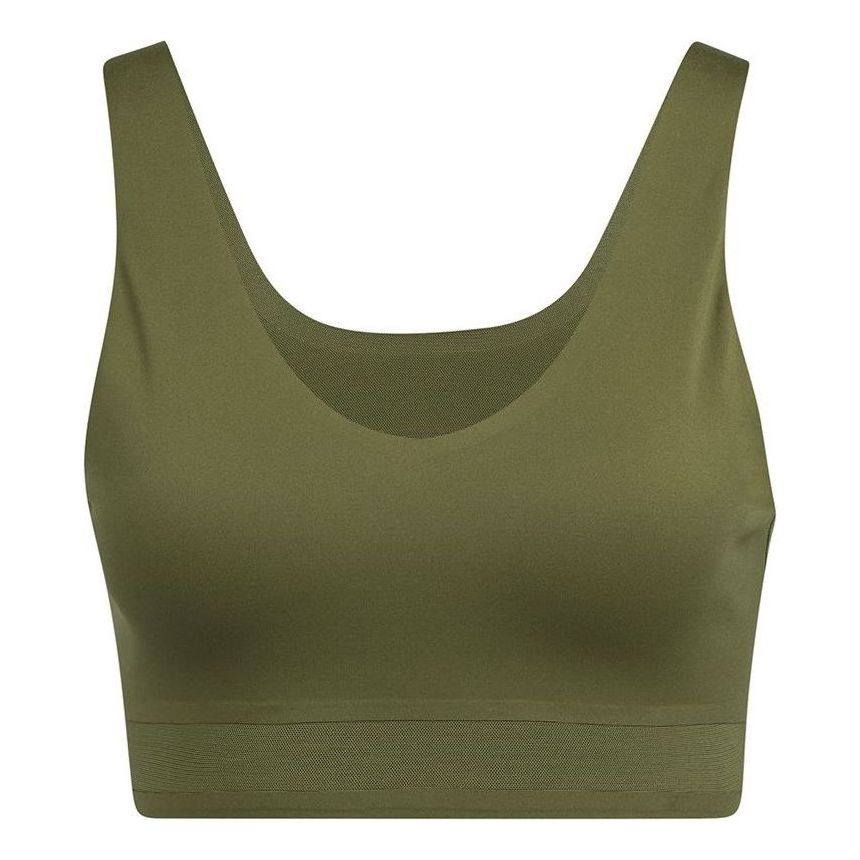 (WMNS) adidas Cozy Yoga Bra Asia Sizing 'Green' GM2751
