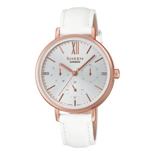 CASIO SHEENSeries es White Analog SHE-3064PGL-7A