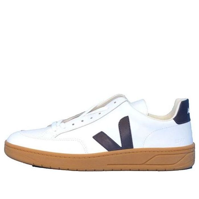 Veja V-12 Leather 'White Nautico Gum Sole' XD022185