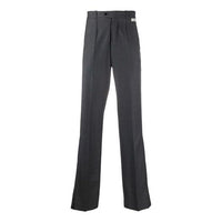 Men's Off-White FW21 Suit Casual Long Pants/Trousers Gray OMCA143F20FAB00208001