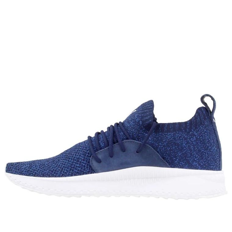 PUMA Tsugi Apex Evoknit Low Top Running Shoes Blue/Black 366432-03