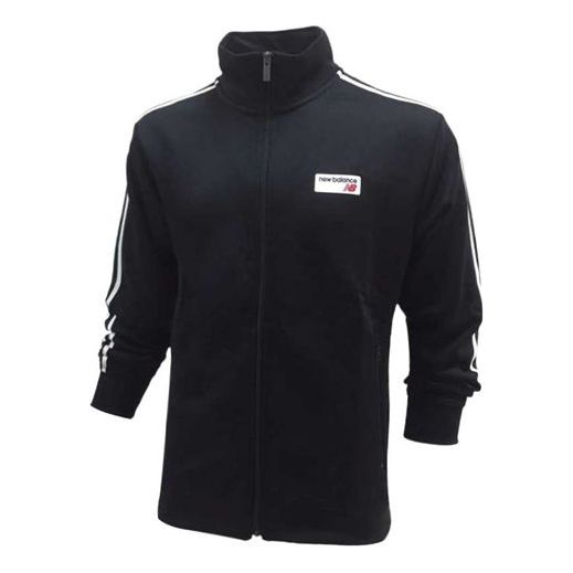 New Balance Knit Athleisure Casual Sports Jacket Black AMJ91556-BK