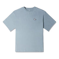 Converse Go-To Sneaker Patch T-Shirt Asia Sizing 'Tidepool Grey' 10025397-A08