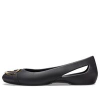 (WMNS) Crocs Sloane Embellished Flats 'Black Gold' 206355-751