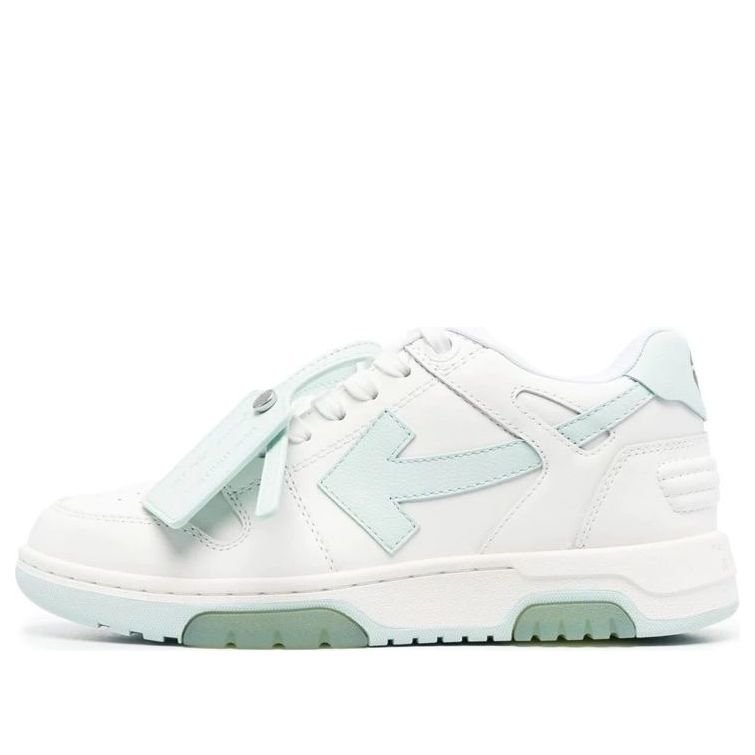 (WMNS) Off-White Out Of Office Low-Top Sneaker 'White Teal' OWIA259C99LEA0030151
