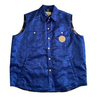 Gucci GG Down Vest 'Blue' 631890-Z8AK7-4424