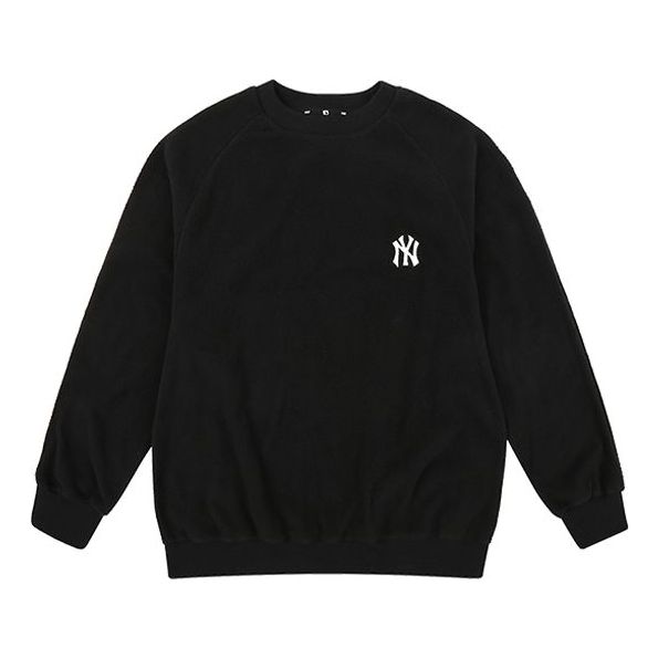 MLB New York Yankees lamb's wool Small Label Pullover Unisex Black 31MTF1961