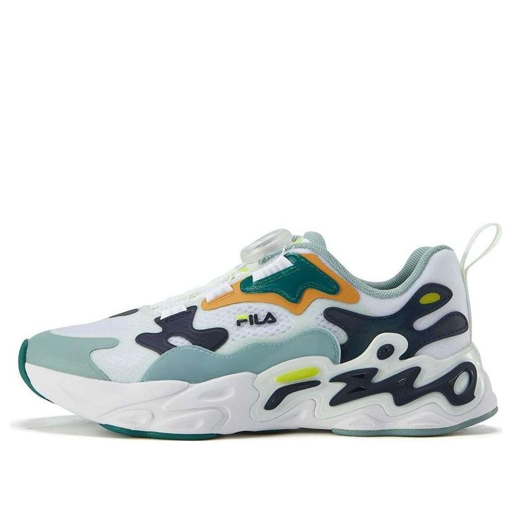 (GS) FILA Boa Fashion Lifestyle Sneakers 'White Green Navy' K15B221103FWG