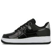 (WMNS) Nike Air Force 1 07 SE Premium 'Black Silver' AH6827-001