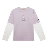 New Balance x Zero Per Zero Colorblock Long Sleeve Tee Asia Sizing 'Lilac White' NDA47013-DV