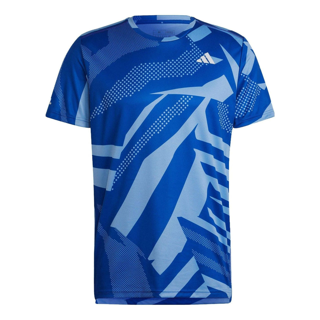 adidas Own The Run Seasonal Tee 'Lucid Blue' HR6608
