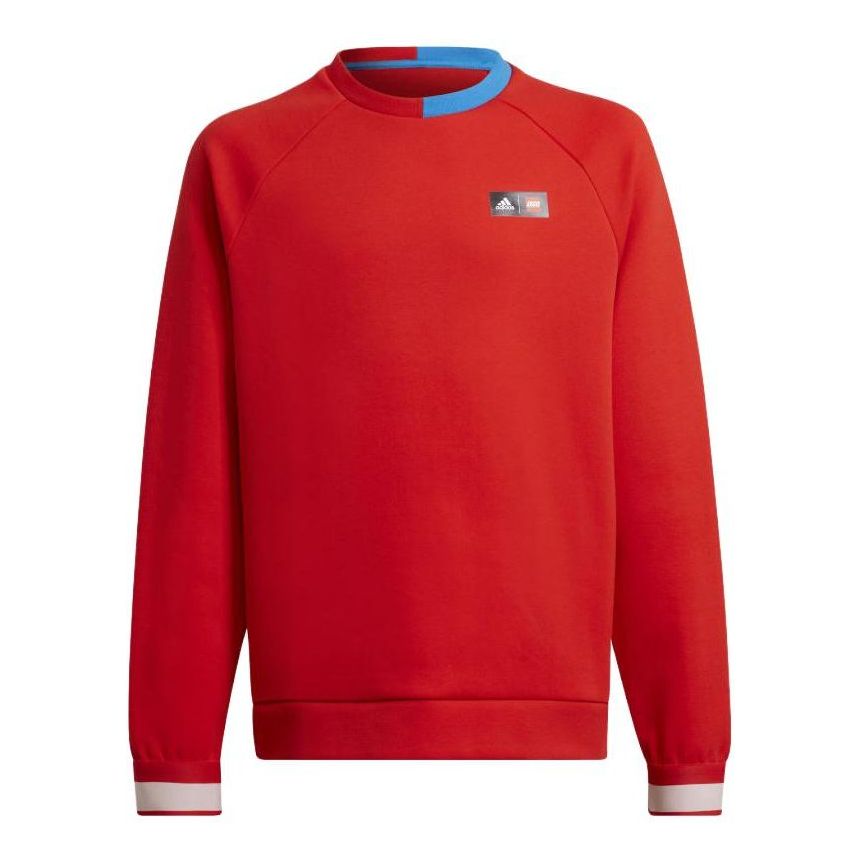 adidas Tech Pack Crew Sweater x LEGO 'Red' HM2221
