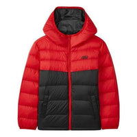 (GS) Skechers Down Jacket 'Red Black Blue Pink White' L321K108