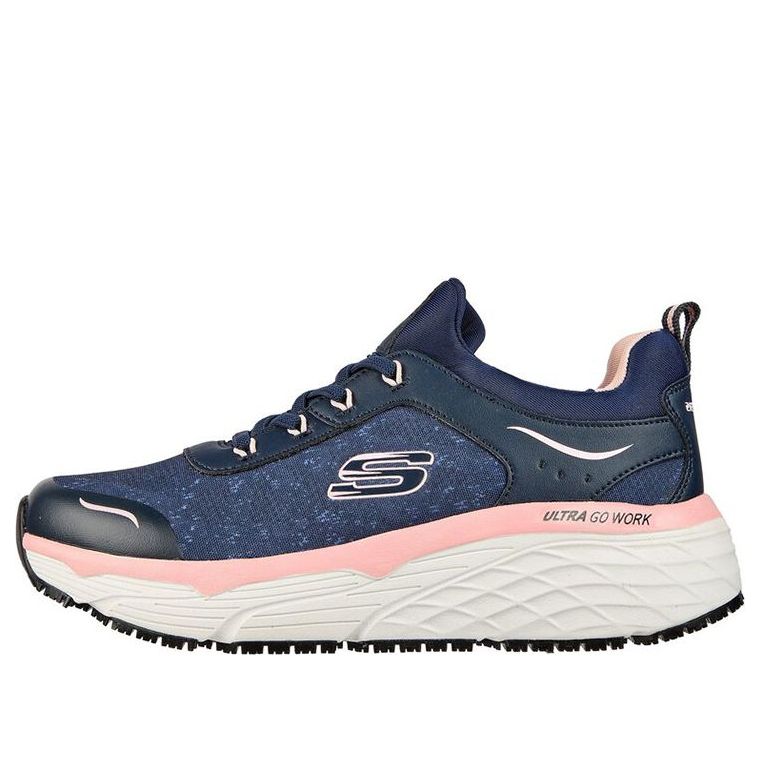(WMNS) Skechers Max Cushioning Elite SR-Rastip 'Navy Pink' 108036-NVPK