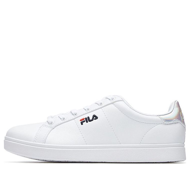 (WMNS) Fila Court Deluxe Light Sneakers White T12W014302FWT