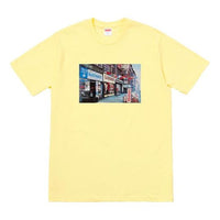 Supreme SS18 Hardware Pale Yellow Tee SUP-SS18-512