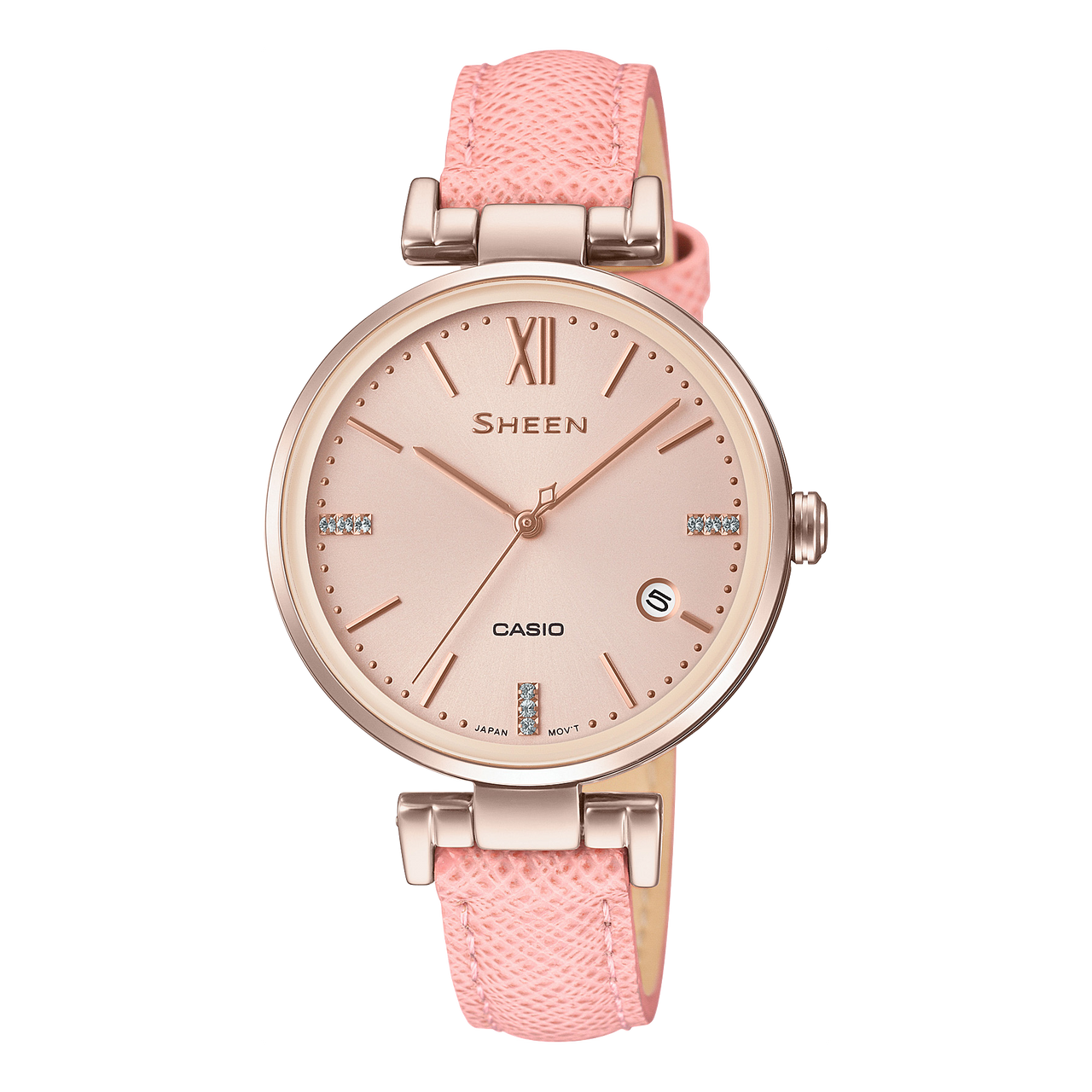 CASIO SHE-4053CGL-4A Waterproof Analog SHEEN SHE-4053CGL-4A
