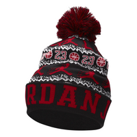 Air Jordan 23 Peak Beanie 'Black Red' FN4673-010