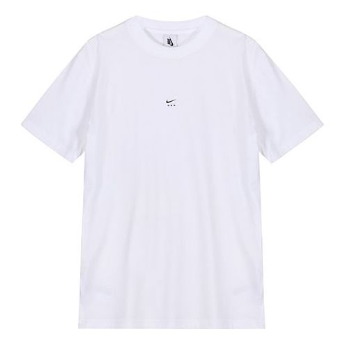 Nike x MMW Crossover Graphic Athleisure Casual Sports Round Neck Short Sleeve White AA4244-100