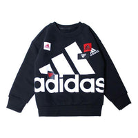 (PS) adidas multi Logo sweater 'black' HM5175
