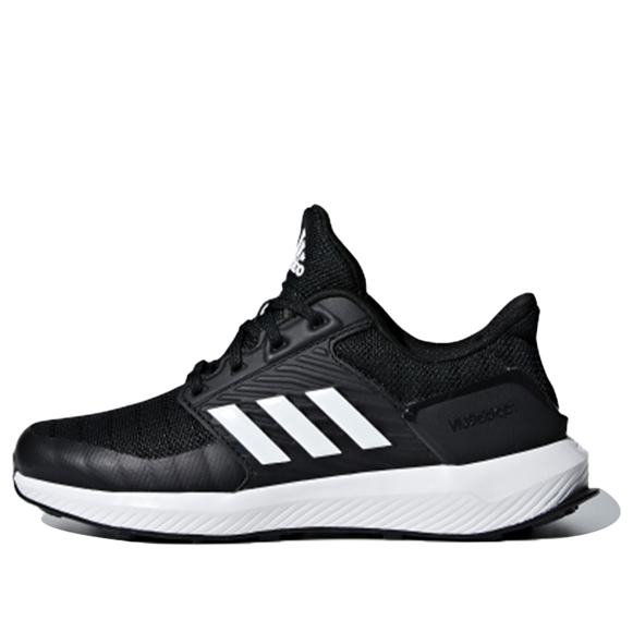 (PS) adidas Rapidarun Wide K 'Black White' CM8489