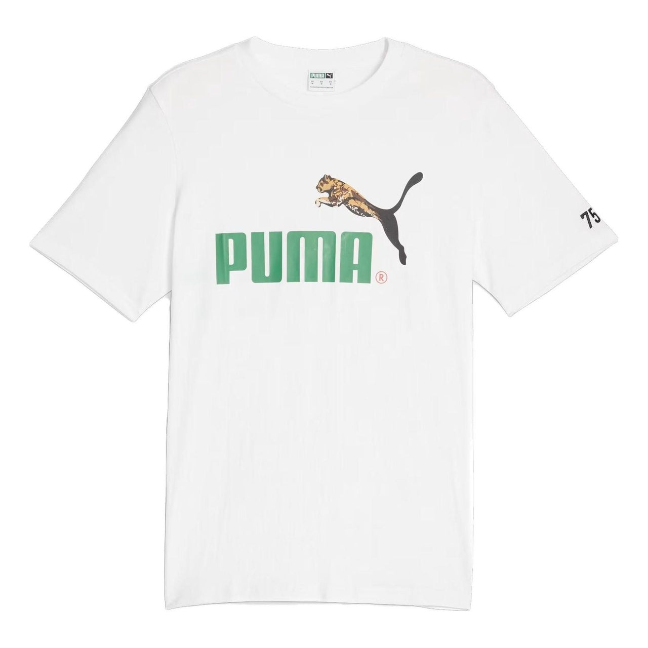 PUMA Classics No.1 Logo T-Shirt 'White' 622182-02