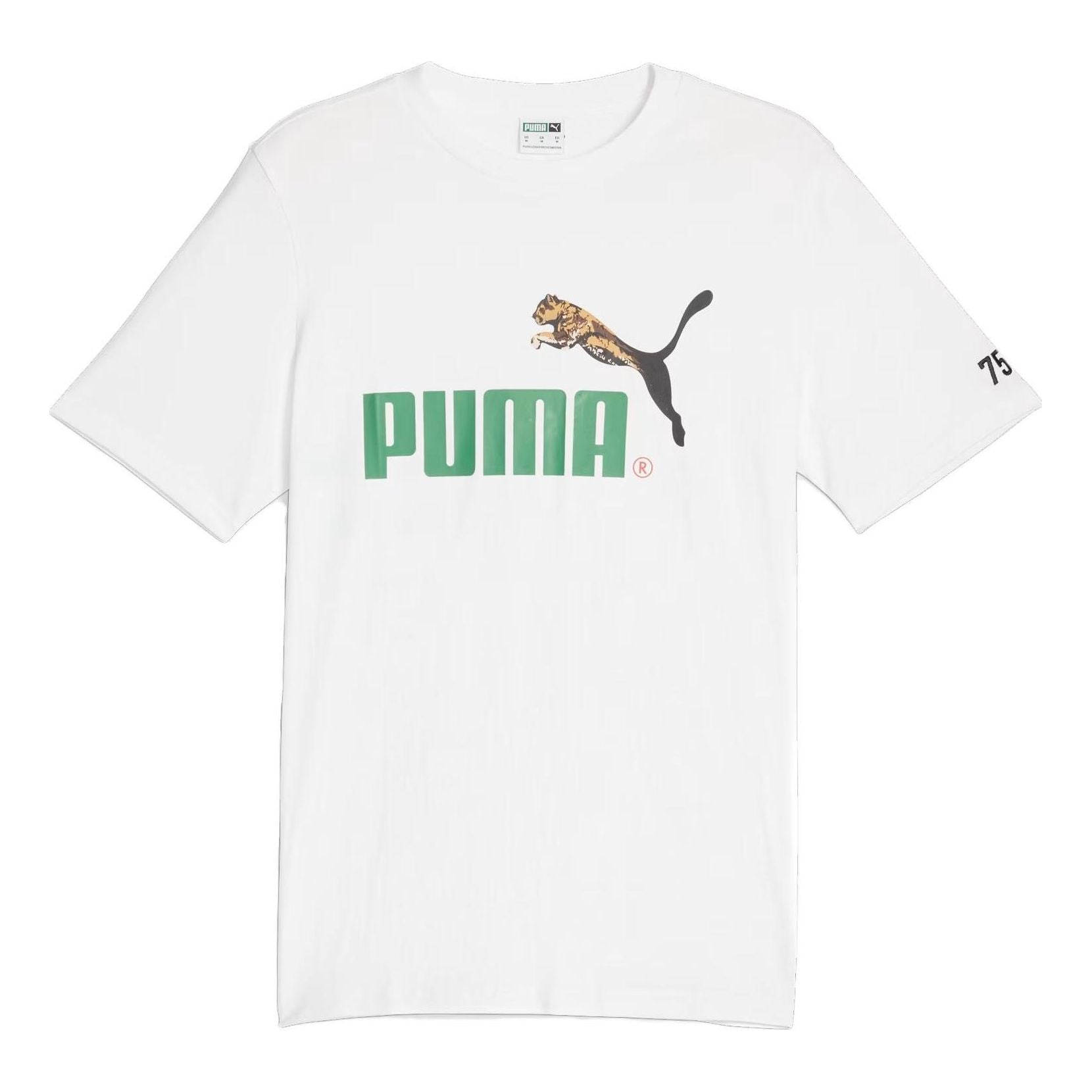 PUMA Classics No.1 Logo T-Shirt 'White' 622182-02
