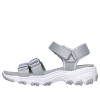 (WMNS) Skechers D'Lites Sandals Grey 31514-GRY
