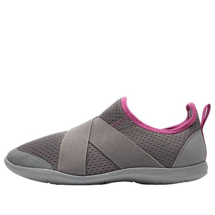 (WMNS) Crocs Swiftwater Slip-On Sneakers 'Grey Pink' 203997-07Z