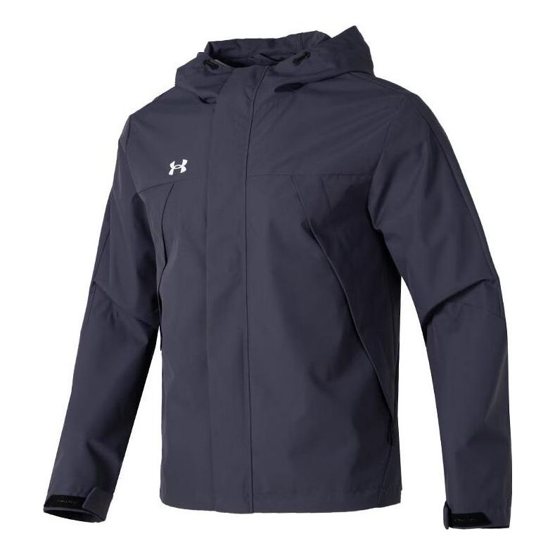 Under Armour Logo Sports Jacket 'Navy' 23600401-013