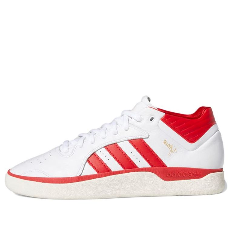 adidas Tyshawn Mid 'White Scarlet' GW4897