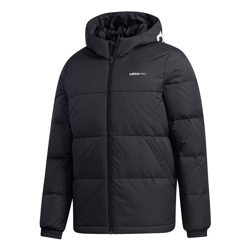 adidas neo M Cb Dwn Puf Sports Down Jacket Black GJ8815