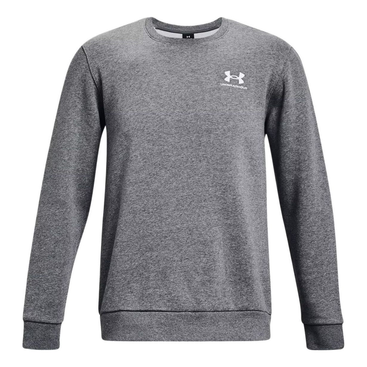Under Armour Icon Fleece Crew Sweatshirt 'Pitch Grey Medium Heather' 1374250-012
